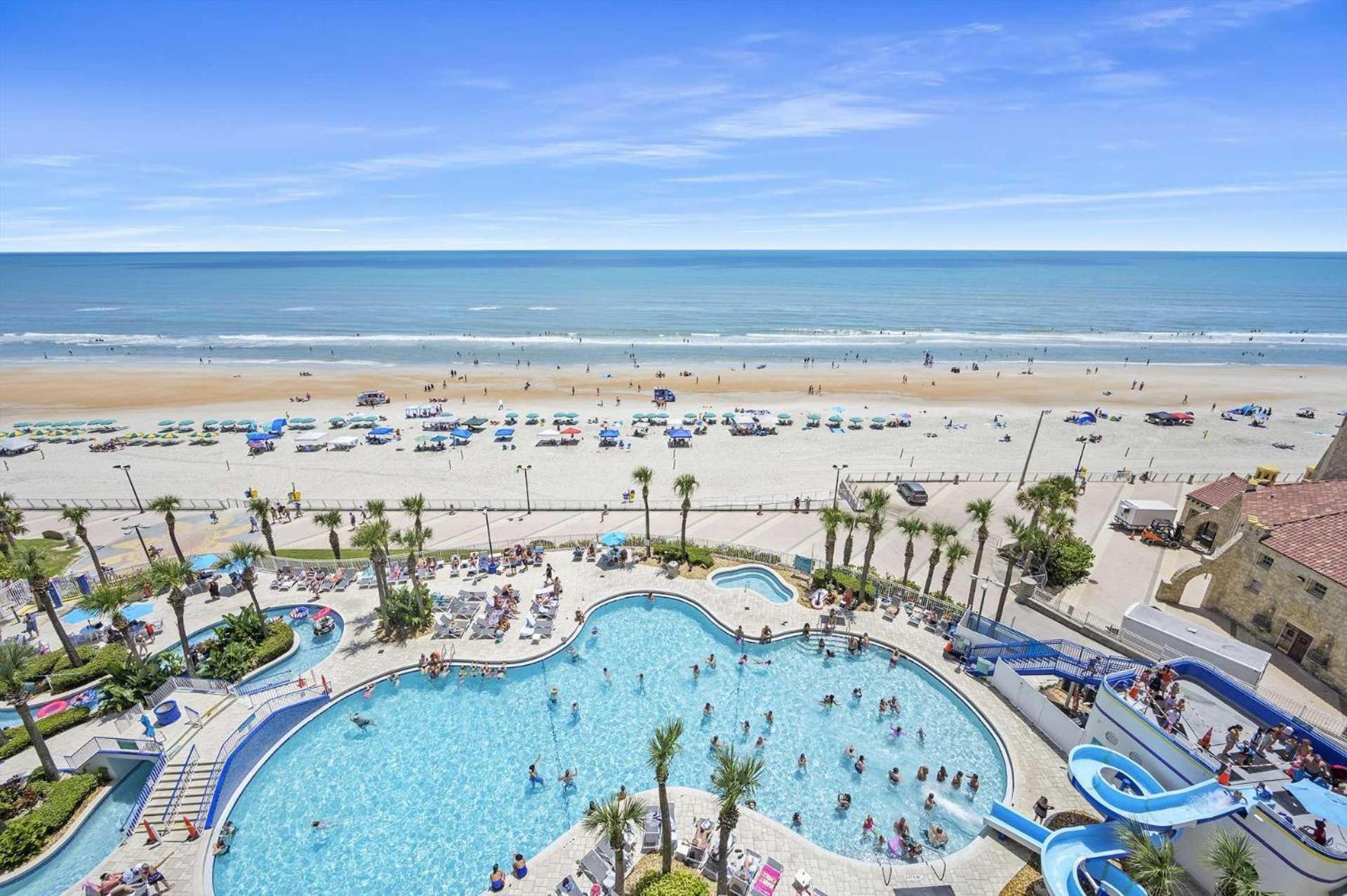 Luxury 11Th Floor 1 Bedroom Condo Direct Oceanfront Wyndham Ocean Walk Resort Daytona Beach | 1105 Exterior photo