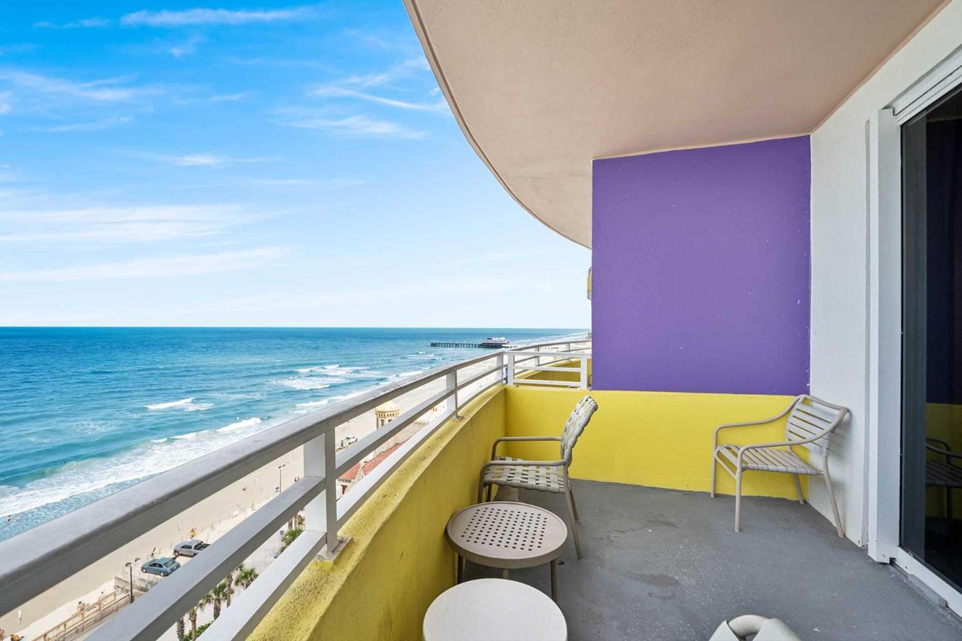 Luxury 11Th Floor 1 Bedroom Condo Direct Oceanfront Wyndham Ocean Walk Resort Daytona Beach | 1105 Exterior photo