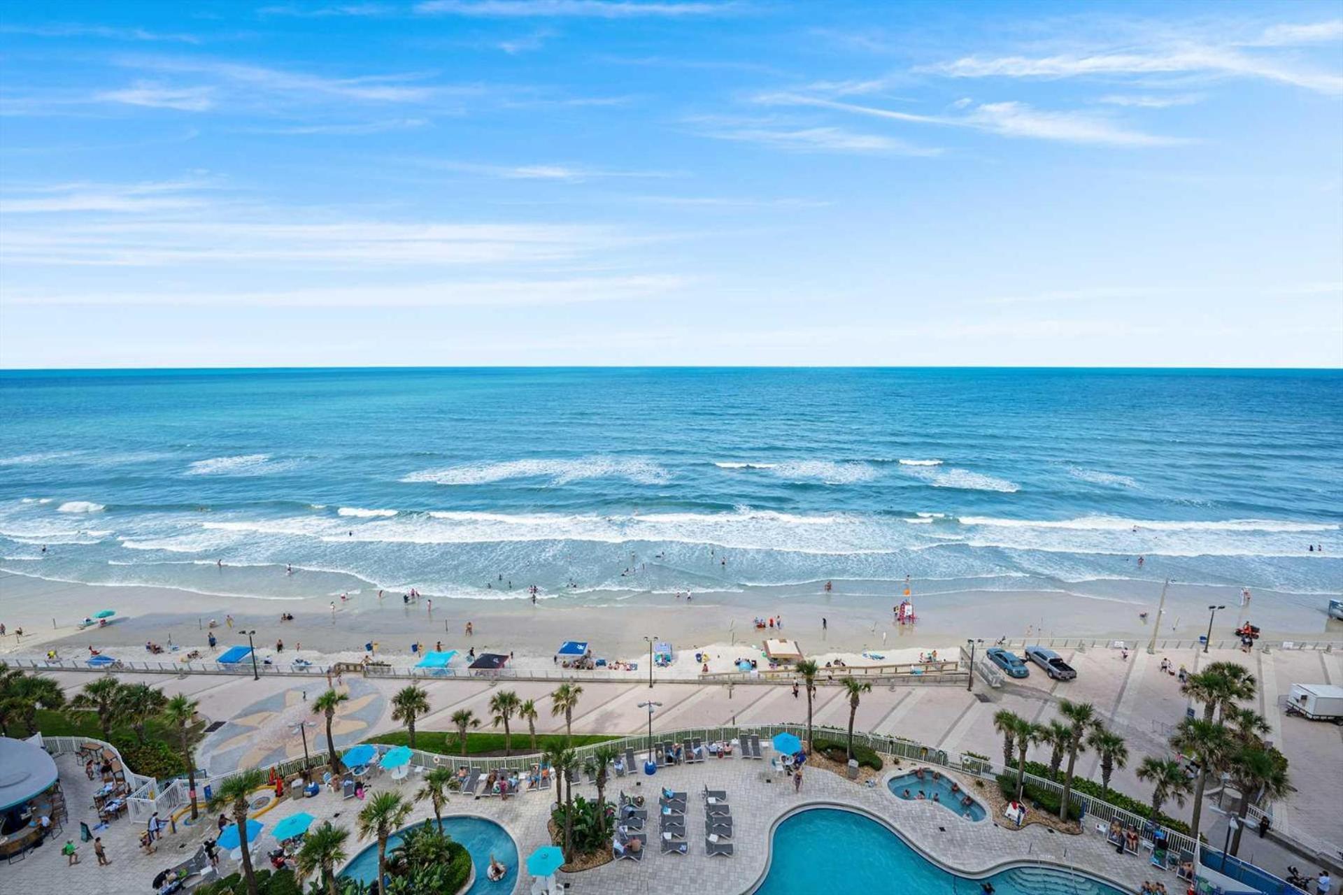 Luxury 11Th Floor 1 Bedroom Condo Direct Oceanfront Wyndham Ocean Walk Resort Daytona Beach | 1105 Exterior photo