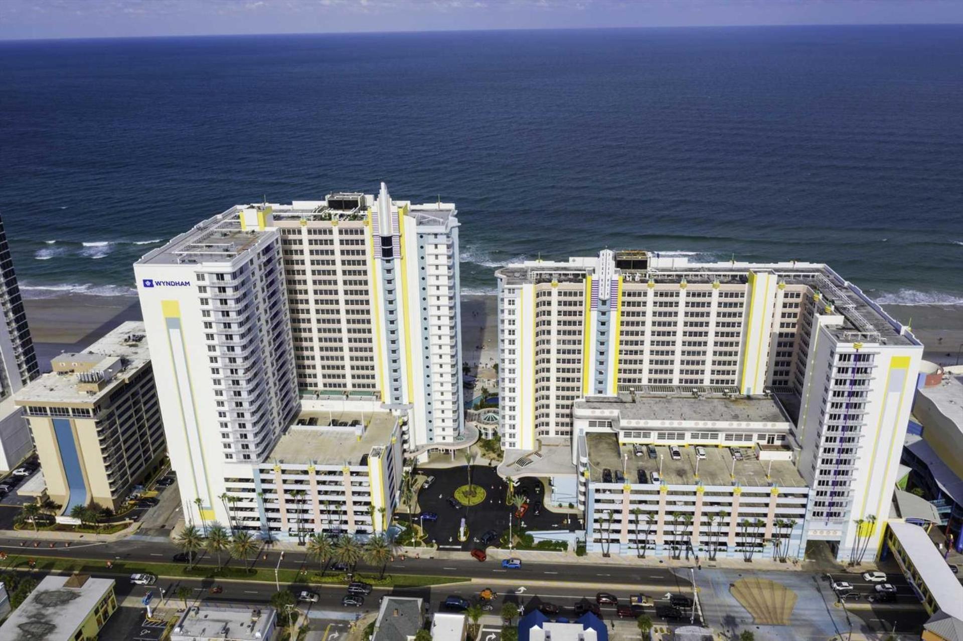 Luxury 11Th Floor 1 Bedroom Condo Direct Oceanfront Wyndham Ocean Walk Resort Daytona Beach | 1105 Exterior photo